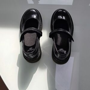 Dr. Martens Shiny Black Kids Dress Shoes